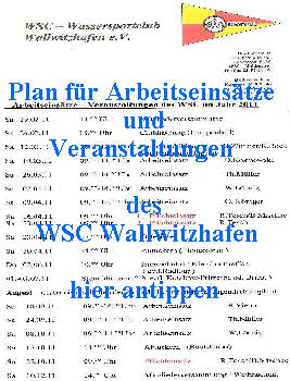 Arbeitsplan WSC 2024