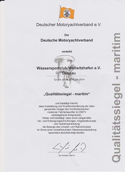 Qualit�tssiegel 2013-2014