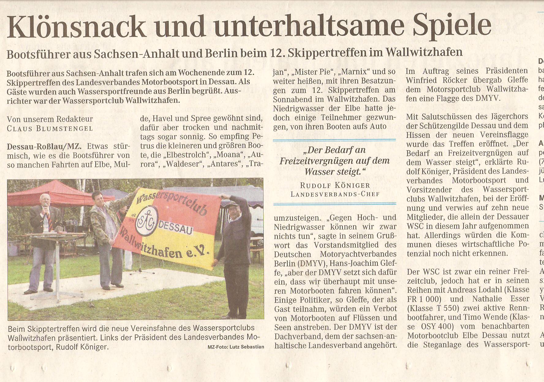 Skippertreffen 2008