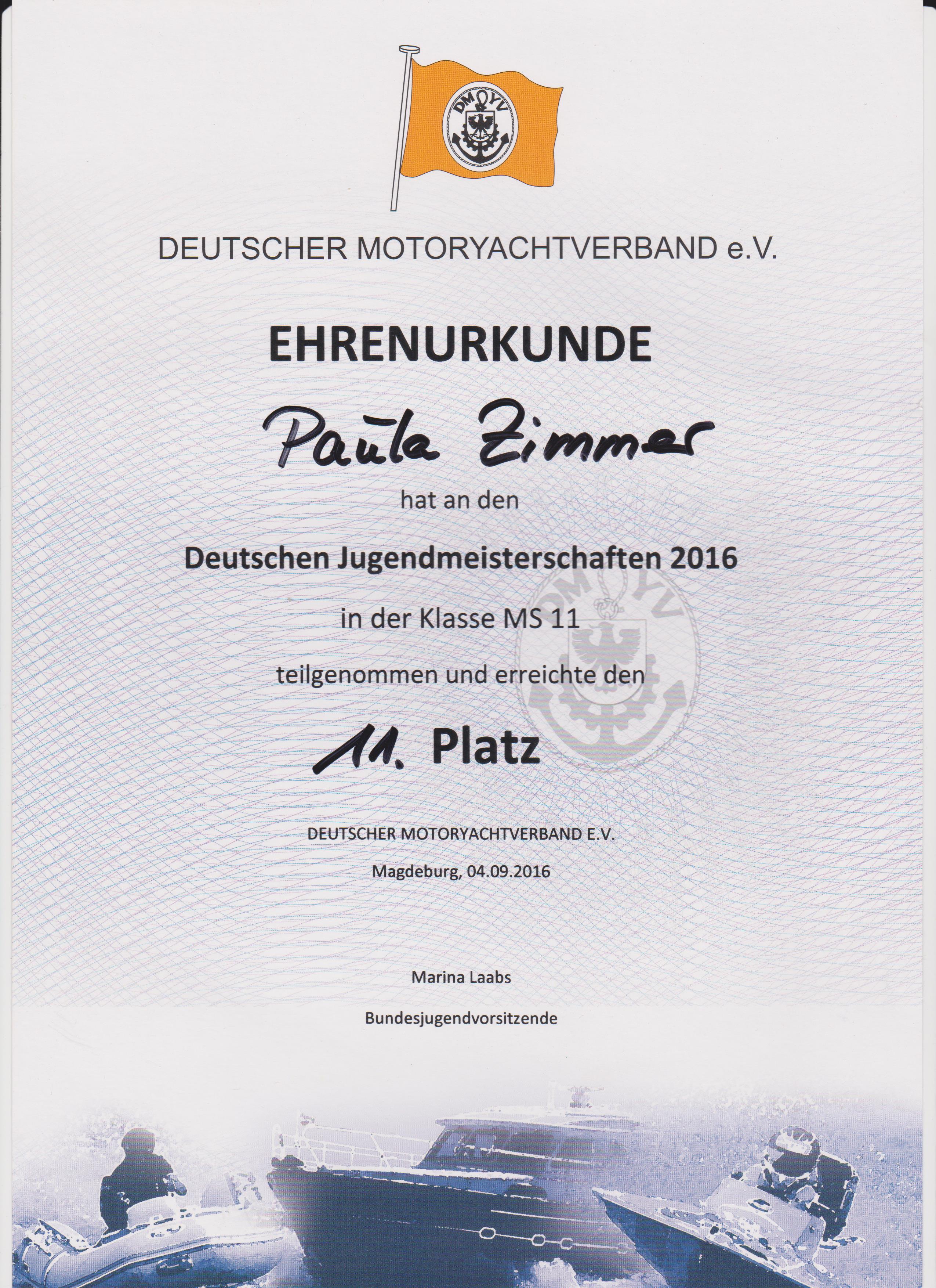 Urkunde MS11 Paula 001 Urkunde MS11 Paula 001